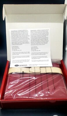 Álbum de fotos Creative Memories PicFolio minutos 4 x 6 24 fotos rojo y azul nuevo  Foto 1 de 4