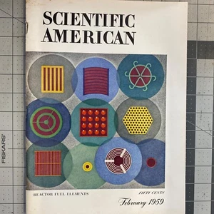 Scientific American February 1959 Reactor Fuel Elements Enteroviruses Pidgin - Foto 1 di 2