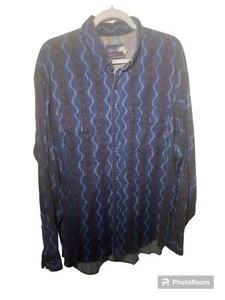 Vintage Wrangler Geometric 80er/90er (XXL) Herren Western Langarm Knopfleiste - Bild 1 von 8