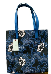 TED BAKER navy blue Tote DESIGNER bag genuine NEW - Picture 1 of 8