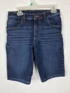 Wrangler Boys Blue Denim Adjustable Shorts Jeans Sz 12 Regular € - Picture 1 of 3