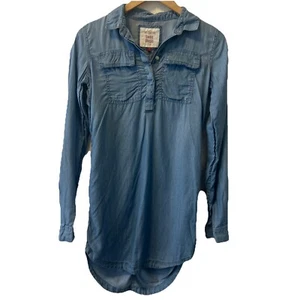 Camisa de vestir So Denim hasta la rodilla para mujer talla XS - Imagen 1 de 14