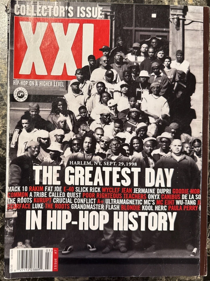 XXL Magazine Issue #7  The Greatest Day In Hip Hop History ( Cover ) RARE - Image 1 of 1