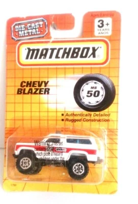 1990 Matchbox Chevy Blazer MB 50  Sheriff Police Truck 4 x 4 / New Excellent. - Image 1 of 4