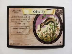 Harry Potter Trading Card Game Quidditch Cup NM 56/80 Cobra Lily - Picture 1 of 1