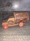 Vintage California Endangered Redwood Tree Logger Toy Truck 6" Souvenir