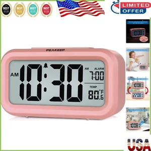 Multi-Display Digital Alarm Clock with Night Light - Perfect for Kids' Rooms - Picture 1 of 8