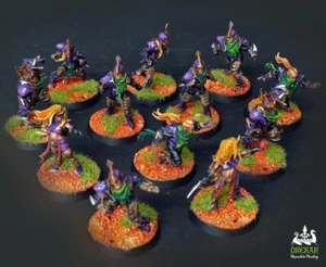 The Naggaroth Nightmares blood bowl ** COMMISSION ** painting - Picture 1 of 12