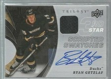 2008-09 Upper Deck Trilogy Scripted Swatches Third Star #3RDRG Getzlaf(ref44730)