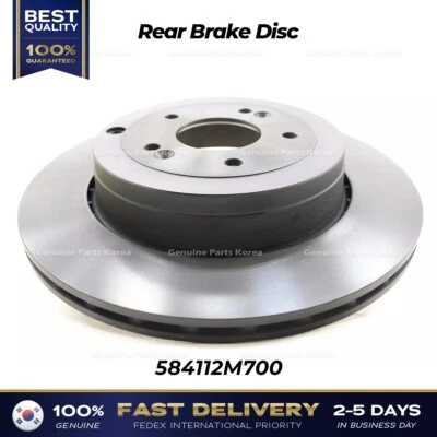 ⭐Genuino⭐ Disco de freno trasero 584112M700 para Hyundai Genesis Coupé Foto 1 de 3