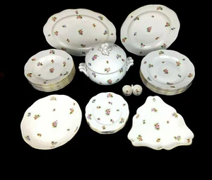 Herend Chinese Flower (PC) Dinner Set for 6 People - Picture 1 of 12