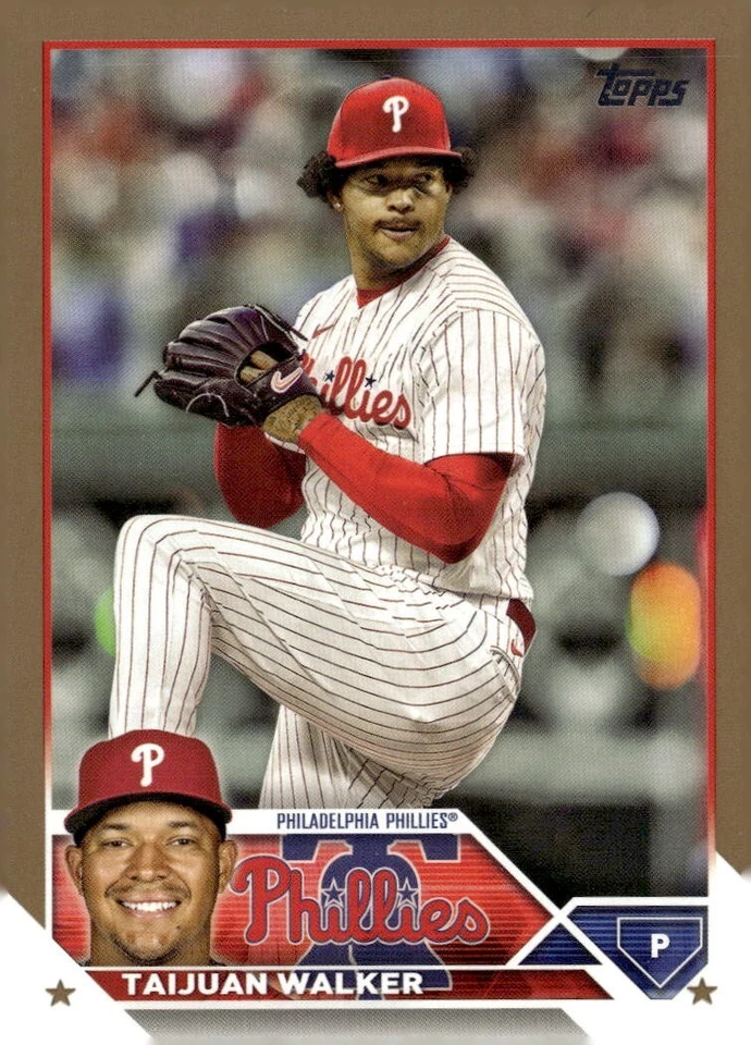 2023 TOPPS SERIES 2 GOLD #355 TAIJUAN WALKER (0738/2023) - Image 1 of 2