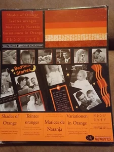Paquete de papel naranja Creative Memories de 10x12 tonos (12/paquete) - Imagen 1 de 2