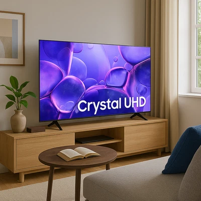 Samsung 55"Crystal UHD UE55U8072FUXXH Vision AI Smart TV 2025 Garanzia 2 anni