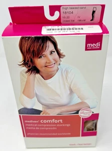 Mediven Comfort for Women, 15-20 mmHg, Thigh High Compression Stockings 18104 - Picture 1 of 7
