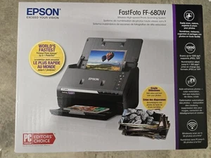 Epson Fastfoto FF-680W Wireless Photo & Document Scanner - Black (B11B237201) - Photo 1/2