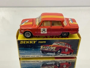DINKY TOYS 1401 ALFA ROMEO GIULIA TI RALLYE TDF -RED 1:43- GOOD IN BOX - 536 - Picture 1 of 14