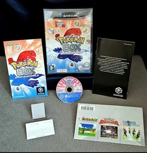 Pokemon Box Rubin Saphir Nintendo GameCube UK PAL komplett komplett in Box  - Bild 1 von 24