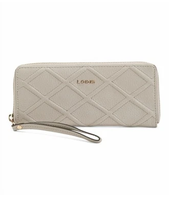 Cartera Muñequera Lodis Aria ZA Cuero Acolchado Setas RFID NUEVA CON ETIQUETAS PRECIO DE VENTA SUGERIDO POR EL FABRICANTE 88 $ Foto 1 de 4