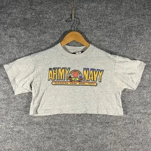 Ejército Vs Marina 1983 Juego de Fútbol Pasadena Rose Bowl Camisa Recortada Mediana De Colección Años 80 - Imagen 1 de 8