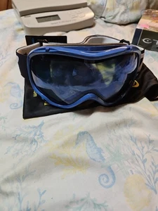 ZIONOR Unisex Ski Snowboard Brille blaues Gestell bläuliche Gläser zum Skifahren - Bild 1 von 3