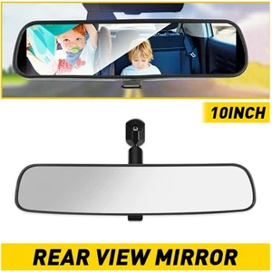 AUXITO 10" Interior Rear View Mirror Night Day Replacement for Universal Auto - Picture 1 of 10