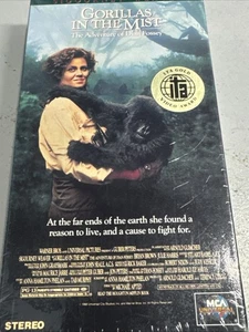 Gorillas in the Mist VHS 1988, 1993 Release Sigourney Weaver  - Picture 1 of 2