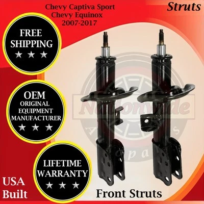 Puntales delanteros Monroe OEM para Chevy Captiva Sport/Equinox 2007-2017 garantía de 10 años Foto 1 de 4