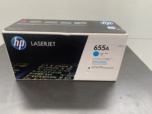 HP 655A CF451A CYAN CF451A BRANDNEU GENAU WIE ABGEBILDET 655A CF451A ORIGINAL HP - Bild 1 von 3