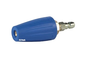 25 Pack Erie Tools Pressure Washer Rotating Turbo 4.0 Nozzles 4000 PSI QC - Picture 1 of 9