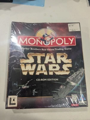 Monopoly PC Lucas Arts Brand New Sealed 1997 Hasbro Windows 95 - Image 1 of 4