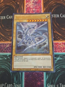 Yugioh Blue-Eyes White Dragon MVP1-ENSV4 Ultra Rare Limited Near Mint - Picture 1 of 4