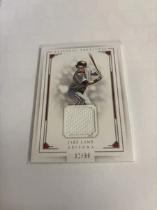 2016 Panini National Treasures Relic Jake Lamb (32/99) - Bild 1 von 2