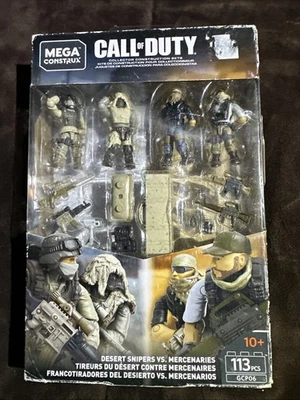 Mega Construx Call Of Duty Desert Snipers Vs. Mercenaries 113-Piece Construction - Image 1 of 2