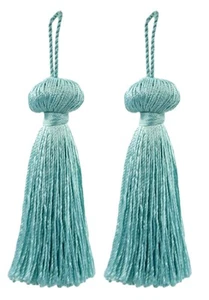 DÉCOPRO 3" Bell Tassel, Style# BT3, Color# M17 - Aquatic Blue [Set of 2] - Picture 1 of 1