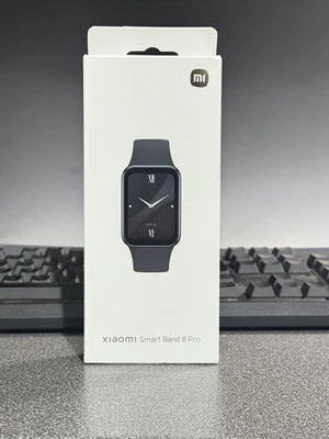 Xiaomi Black Mi Band 8 Pro Fitness Tracker Waterproof Smart Watch New & Sealed  - Image 1 of 2