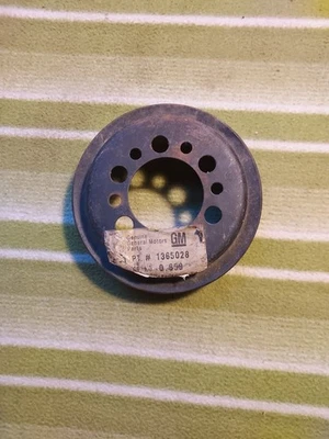 1964-1970 Buick 300 340 350 400 455 polea cigüeñal 2 ranuras sin aire acondicionado n.o.s. Foto 1 de 3