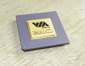 Rare CPU Processor VIA Cyrix III 700MHz core-Samuel 32bit Gold Socket 370 100MHz - Bild 1 von 6