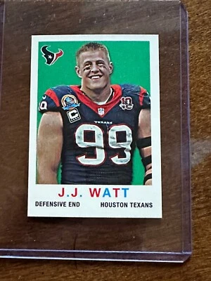 2013 Topps Football 1959 Topps Design Minis #62 J.J. Watt NM-Mint - Image 1 of 2