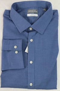 New Mens Michael Kors Airsoft Slim Fit Performance Dress Shirt 18-18.5 34/35 2XL - Picture 1 of 1