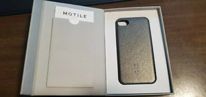 Funda de teléfono de cuero vegano MOTILE para iPhone 8 en caja - Imagen 1 de 6