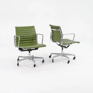 2007 Herman Miller Eames Aluminum Group Management Desk Chair in Green 9x Avail - Picture 1 of 12