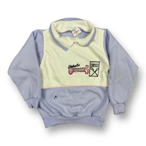 Vintage 90s Explore The Outdoors Marshmallow Eating Contest Sweatshirt Youth 6 - Picture 1 of 8