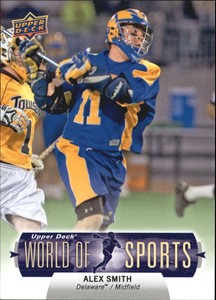 2011 Upper Deck World of Sports Multi-Sport Card #182 Alex Smith (Lacrosse)