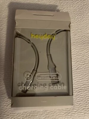 Heyday 4 foot Charging Cable Compatible with USB-C to USB Enabled Devices - Image 1 of 4