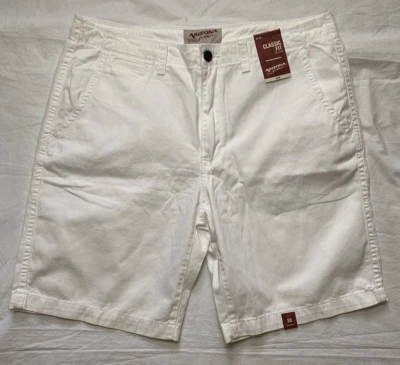 Pantalones Cortos Arizona Original Para Hombre Calce Clásico Blanco Talla 38 #360 Foto 1 de 4