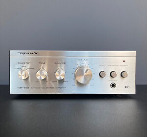 Vintage REALISTIC SA-102 Integrated Stereo Amplifier