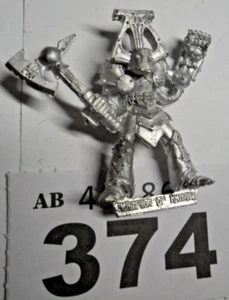 Warhammer Realm of Chaos Sigmar Warrior Khorne Powerfist Oldhammer metal W374 - Picture 1 of 3