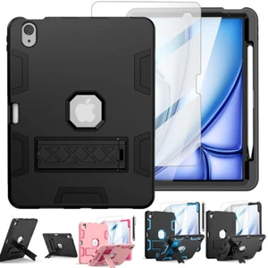 Custodia per iPad Air 13 (M3)/Air 11 (M3) resistente supporto antiurto + protezione schermo - Foto 1 di 46
