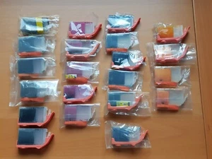 Tintenpatronen Druckerpatronen Patronen für Canon, Alle mit Chip, 21 Stück, leer - Afbeelding 1 van 12